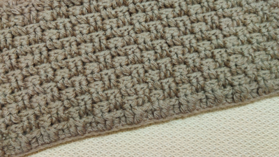 Easy Pattern For Textured Woven Crochet Blanket