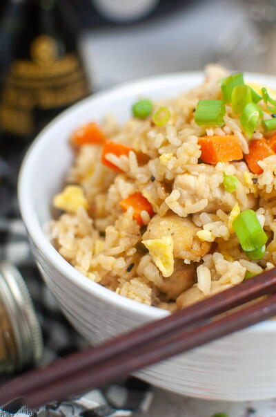 Air Fryer Chicken Fried Rice Air Fryer Chicken Fried Rice