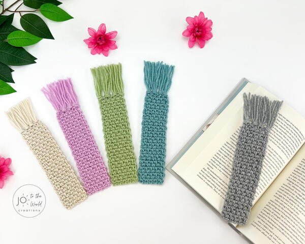 Easy Crochet Bookmark Pattern Easy Crochet Bookmark Pattern