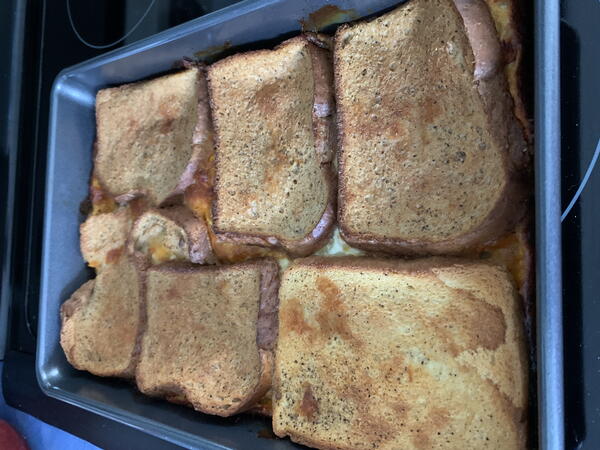 Fancy Grilled Cheese Sandwich Casserole Fancy Grilled Cheese Sandwich Casserole