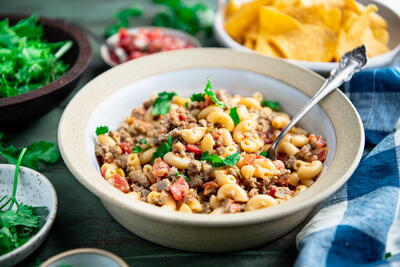 3-Ingredient Taco Mac And Cheese