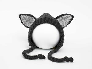 Cat Ears Pixie Bonnet Hat - Newborn Baby Children