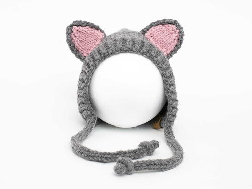 Mouse Ears Pixie Bonnet Hat Baby Children Mouse Ears Pixie Bonnet Hat Baby Children