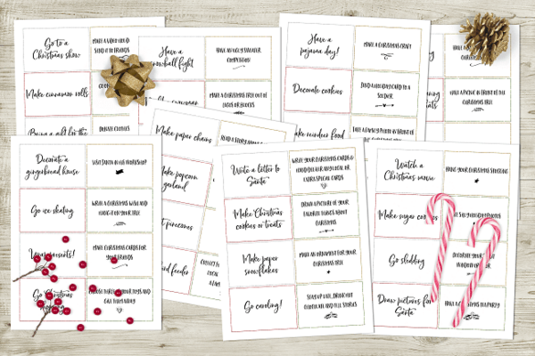 Family Activity Advent Cards Family Activity Advent Cards