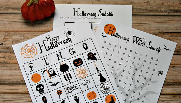 Printable Halloween Activities For Kids Printable Halloween Activities For Kids