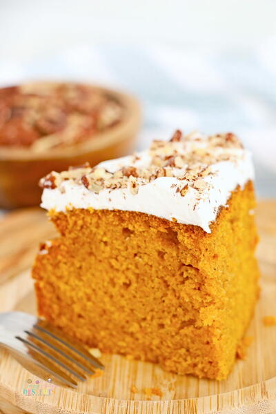 Air Fryer Pumpkin Cake