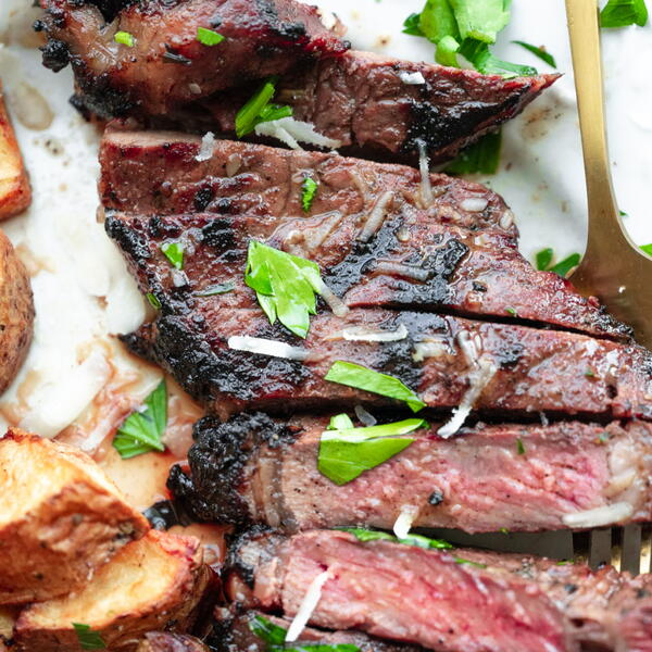 Italian Marinated Smoked Steak Italian Marinated Smoked Steak