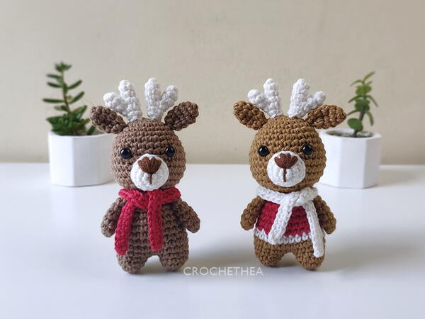 Little Reindeer Crochet Pattern Little Reindeer Crochet Pattern