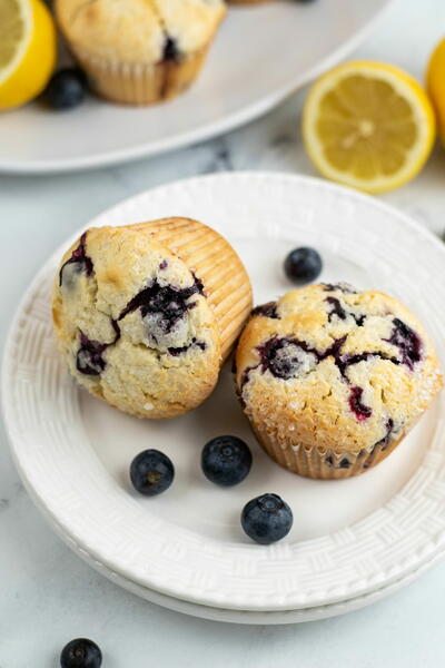 Blueberry Lemon Muffins Blueberry Lemon Muffins