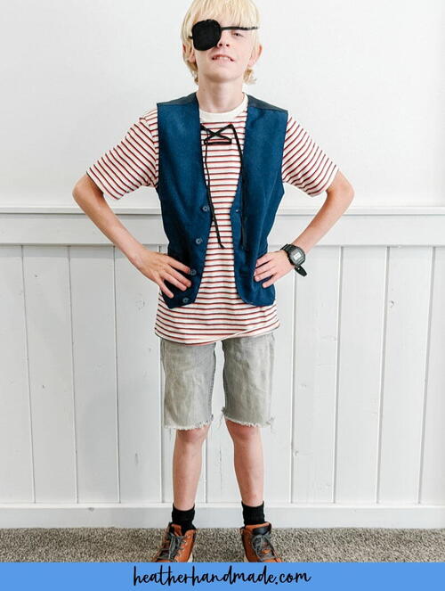 DIY Pirate Costume DIY Pirate Costume