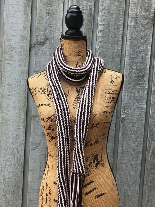 Reflections Tunisian Scarf Reflections Tunisian Scarf