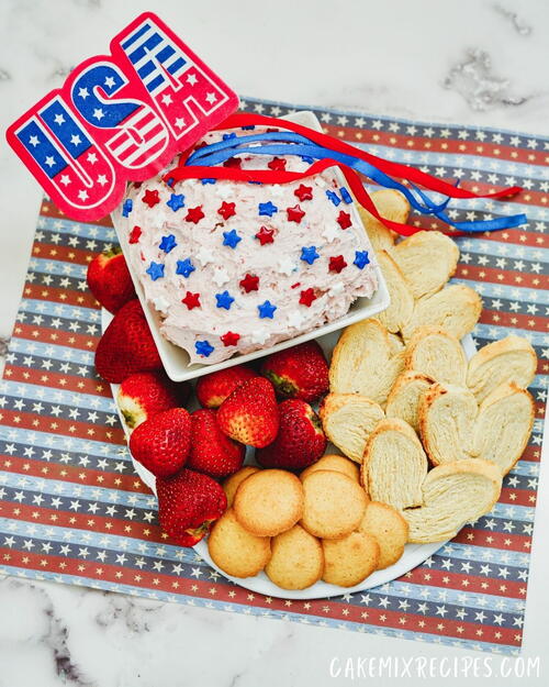 Patriotic Dunkaroo Dip Patriotic Dunkaroo Dip
