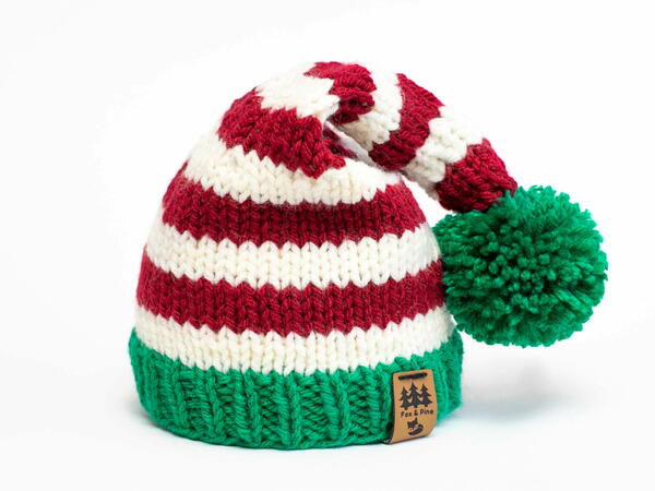 Elf Stocking Cap Christmas Hat Baby Children Women Men Knitting Pattern Elf Stocking Cap Christmas Hat Baby Children Women Men Knitting Pattern