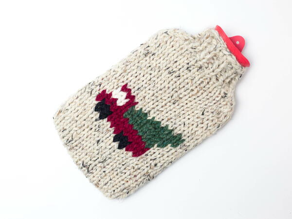 Christmas Tree Farm Red Truck Hot Water Bottle Cover Christmas Tree Farm Red Truck Hot Water Bottle Cover