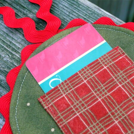 Gift Card Holder Ornament Gift Card Holder Ornament