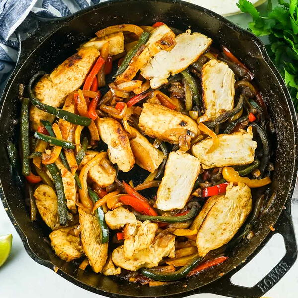 Skillet Chicken Fajitas Skillet Chicken Fajitas