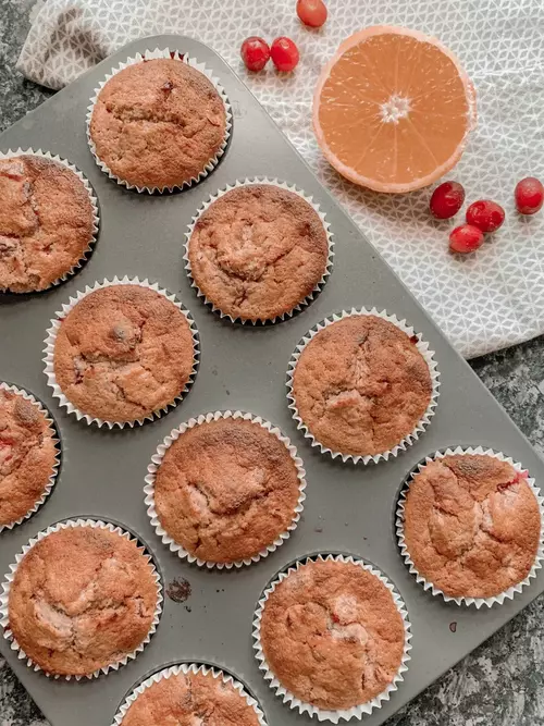 Cranberry Orange Muffins
