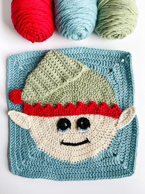 Elf Granny Square Elf Granny Square