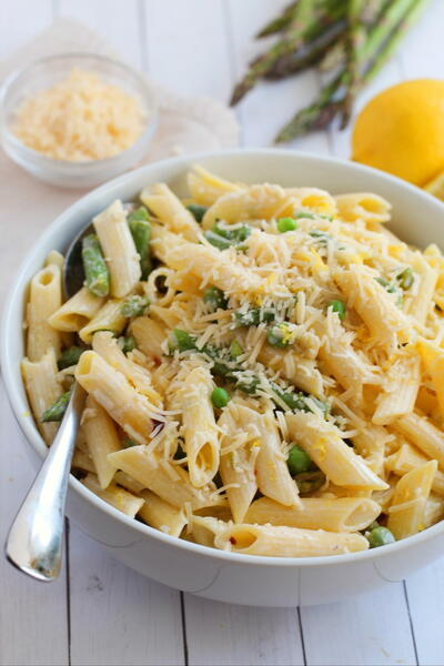 Asparagus Lemon Pasta Asparagus Lemon Pasta