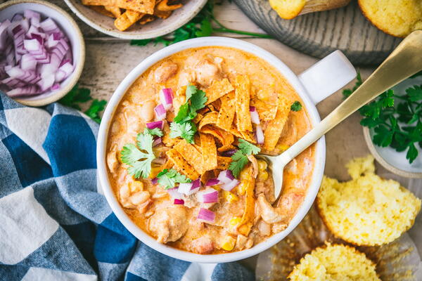 Slow Cooker Buffalo Chicken Chili Slow Cooker Buffalo Chicken Chili