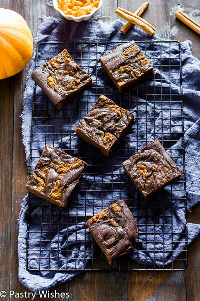 Vegan Pumpkin Brownies Vegan Pumpkin Brownies