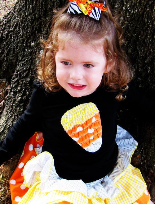 Candy Corn Tee Candy Corn Tee