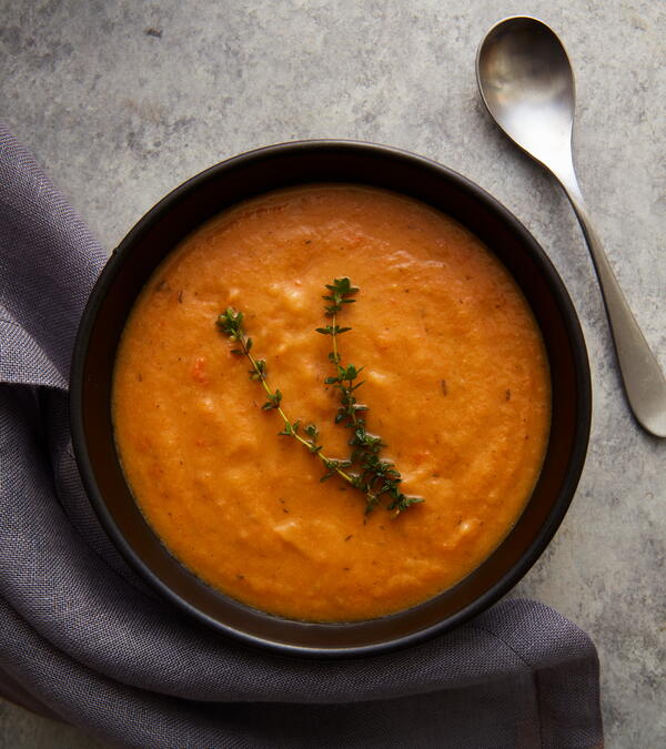 Creamy Carrot and Sweet Potato Soup Creamy Carrot and Sweet Potato Soup
