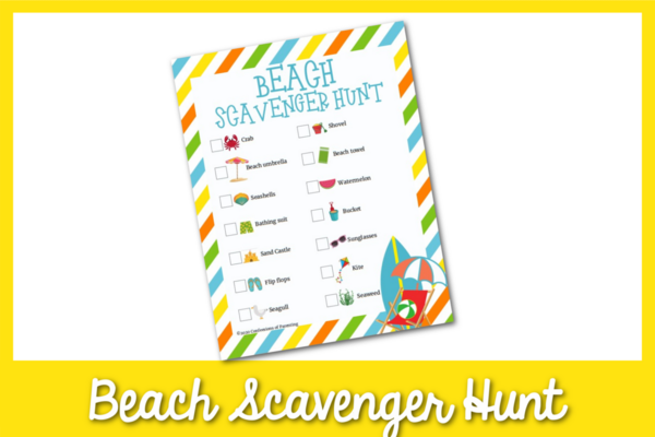 Best Beach Scavenger Hunt Best Beach Scavenger Hunt