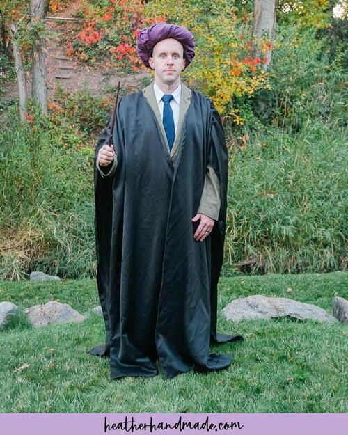 DIY Professor Quirrell Inspired Costume DIY Professor Quirrell Inspired Costume