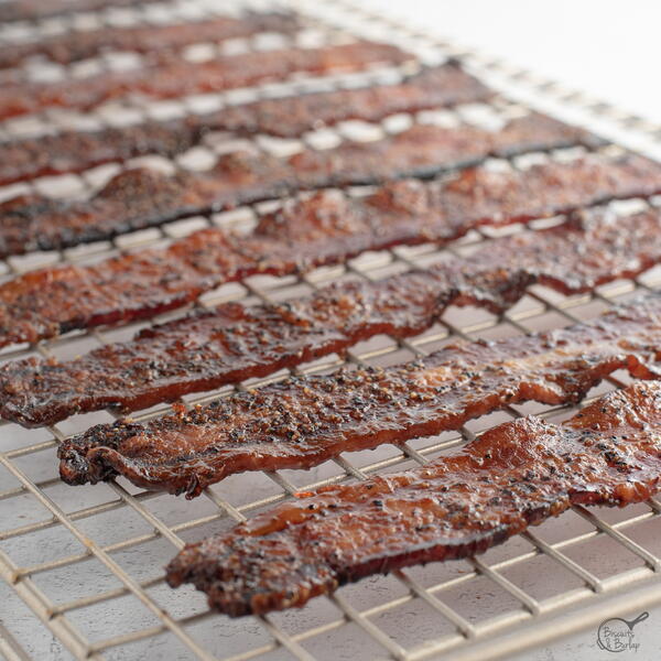 Peppered Bacon 3 Ingredient Candied Bacon Peppered Bacon (3 Ingredient Candied Bacon)