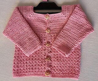 Easy Peasy Crochet Baby Cardigan Easy Peasy Crochet Baby Cardigan