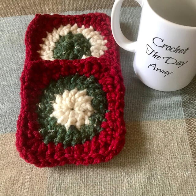 Christmas Rustic Coasters Christmas Rustic Coasters