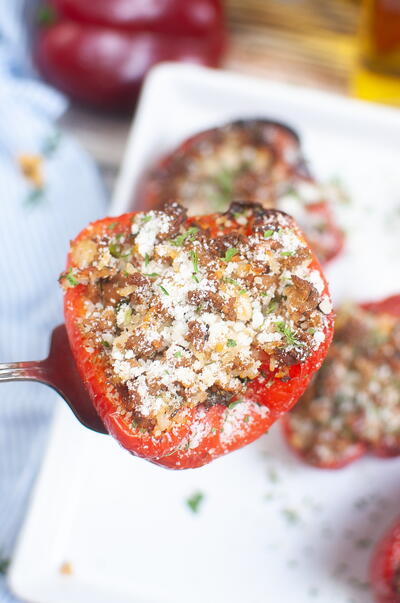 Air Fryer Stuffed Peppers Air Fryer Stuffed Peppers