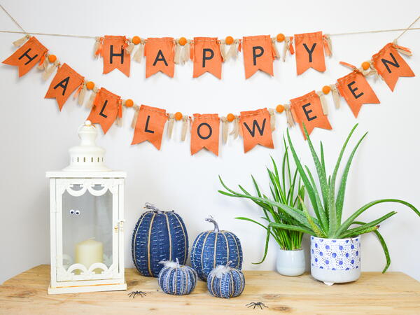 Diy Halloween Garland Diy Halloween Garland