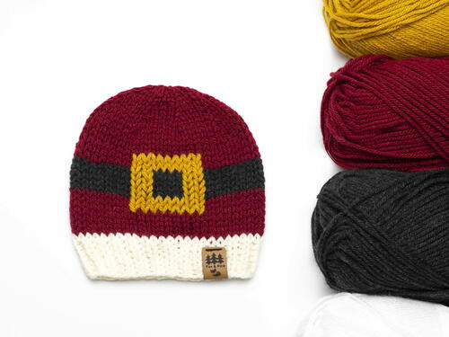 Santa Belt Hat Christmas Toque Baby Children Women Men Santa Belt Hat Christmas Toque Baby Children Women Men