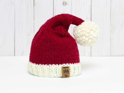 Santa Stocking Cap Christmas Hat Toque Baby Children Women Men