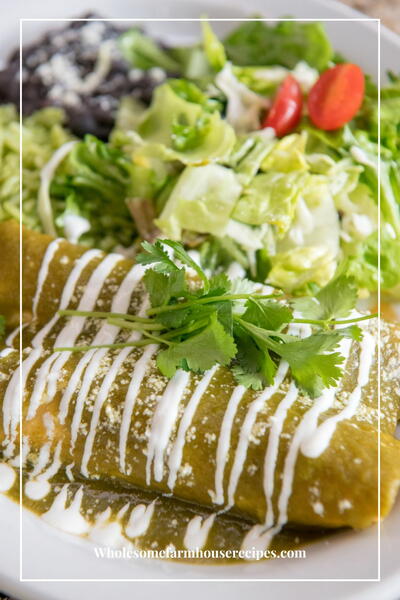 Green Enchiladas With Chicken Recipe Green Enchiladas With Chicken Recipe