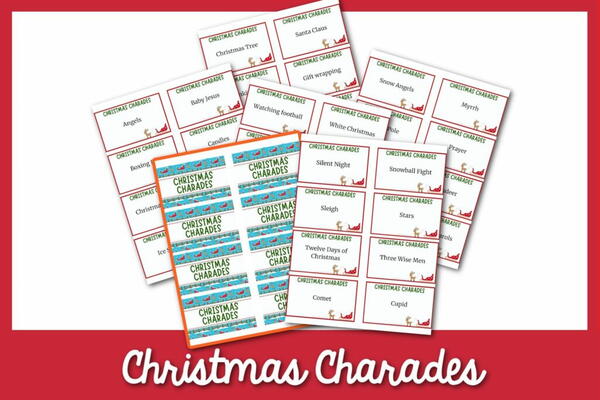 100 Christmas Charades For The Whole Family 100 Christmas Charades For The Whole Family