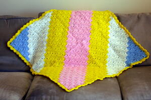 Corner To Corner Triple Crochet Baby Blanket Corner To Corner Triple Crochet Baby Blanket