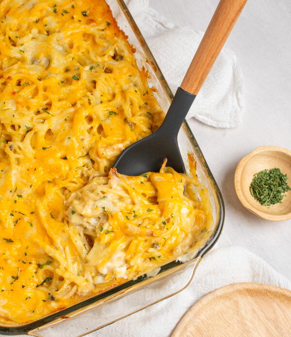 Cheesy Chicken Tetrazzini Cheesy Chicken Tetrazzini