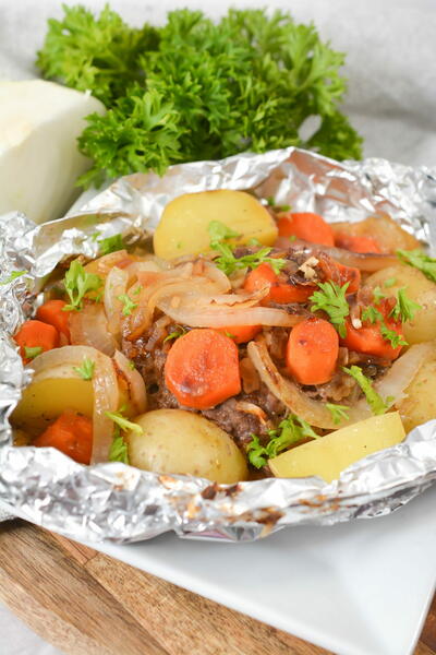 Beef And Vegetable Hobo Dinners Beef And Vegetable Hobo Dinners