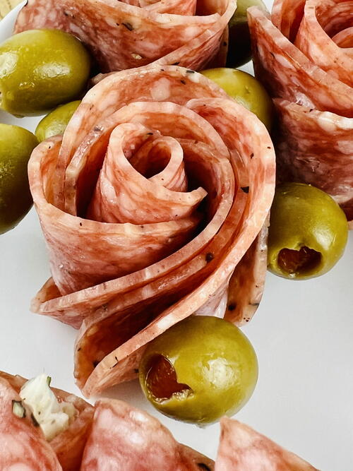 How To Make Salami Roses How To Make Salami Roses