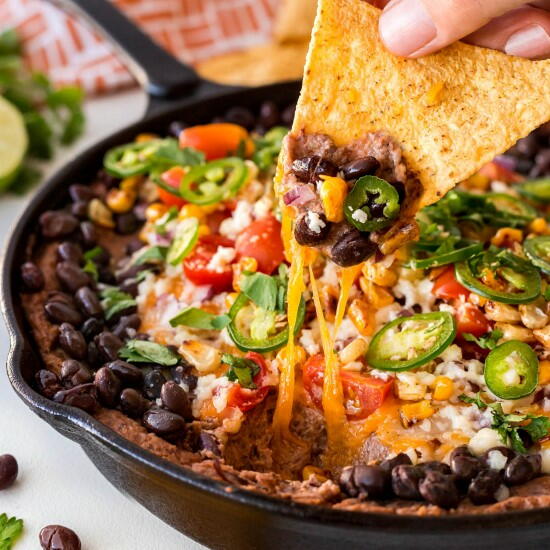 Warm Rustic Black Bean Dip Warm Rustic Black Bean Dip