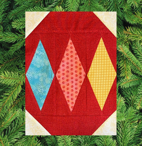 Christmas Ornament With Diamond Center Christmas Ornament With Diamond Center