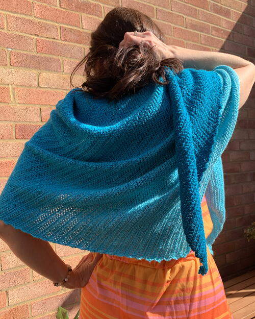 Crochet Del Mar Shawl Crochet Del Mar Shawl