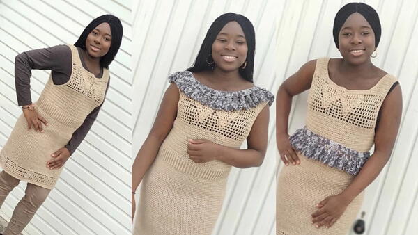 Jamine Crochet Dress Jamine Crochet Dress