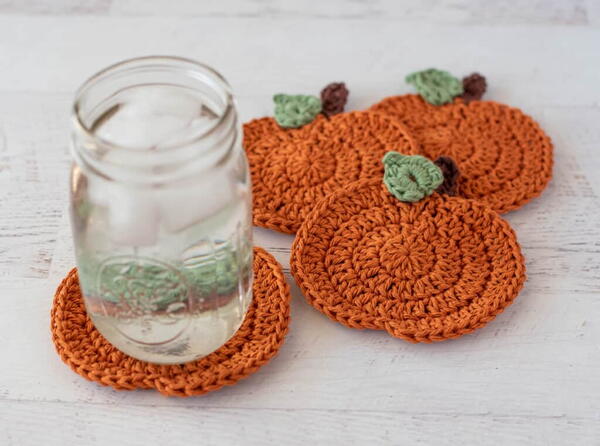 Great Harvest Pumpkin Coasters Great Harvest Pumpkin Coasters