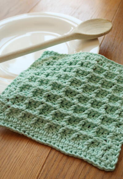 Waffle Dishcloth Waffle Dishcloth