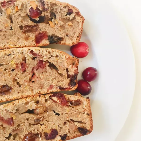 Orange Cranberry Christmas Bread Orange Cranberry Christmas Bread