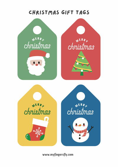 Christmas Gift Tags Christmas Gift Tags